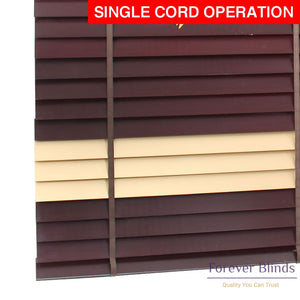 Birds & Leaves Timber Venetian Blinds