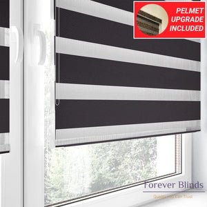 Blockout Mocha - Zebra Blinds