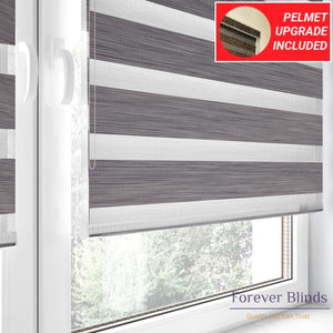 Blockout Grey - Zebra Blinds