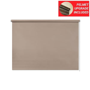 Brown Blockout Roller Blinds