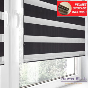 Combi Black - Zebra Blinds