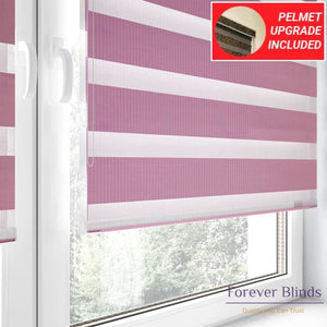 Combi Pink - Zebra Blinds