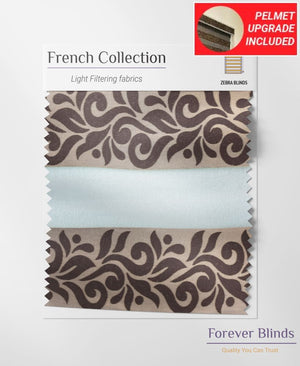 Copper / Brown Zebra Blinds