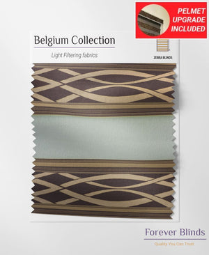 Gold Spiral - Zebra Blinds