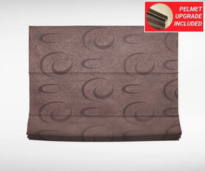 Italian Black Roman Blinds