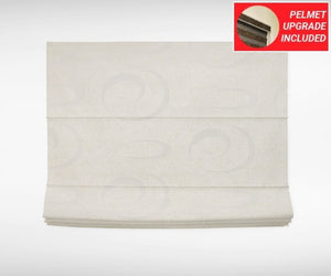 Italian White Roman Blinds