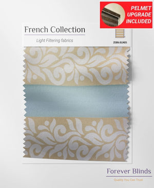 Pale Gold / Cream - Zebra Blinds
