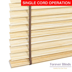 Rich Almond Timber Venetian Blinds