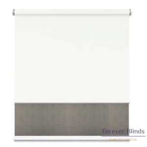 Sheer Premium White - Blockout Double Roller Blind Blinds