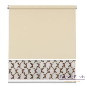 Sheer Soft Caramel - Blockout Sand Double Roller Blind Blinds