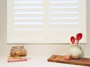 Shell White - Poly Pvc Plantation Shutters