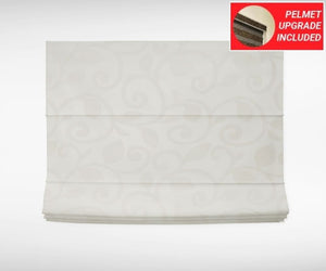 Snow White Roman Blinds