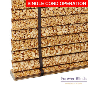 Stone Brown Timber Venetian Blinds
