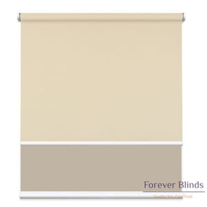 Sunscreen Beige - Blockout Sand Double Roller Blind Blinds