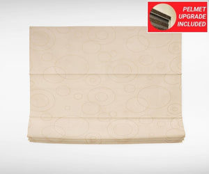 Totally Tan Roman Blinds