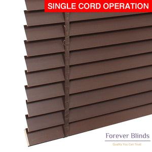 Wood Oak Timber Venetian Blinds