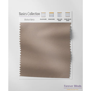Basics Brown - Panel Blinds