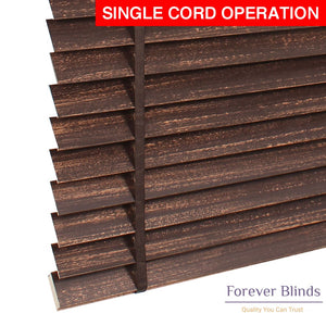 Brown Copper Matte Timber Venetian Blinds