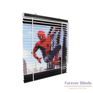 Spiderman Timber Venetian Blinds